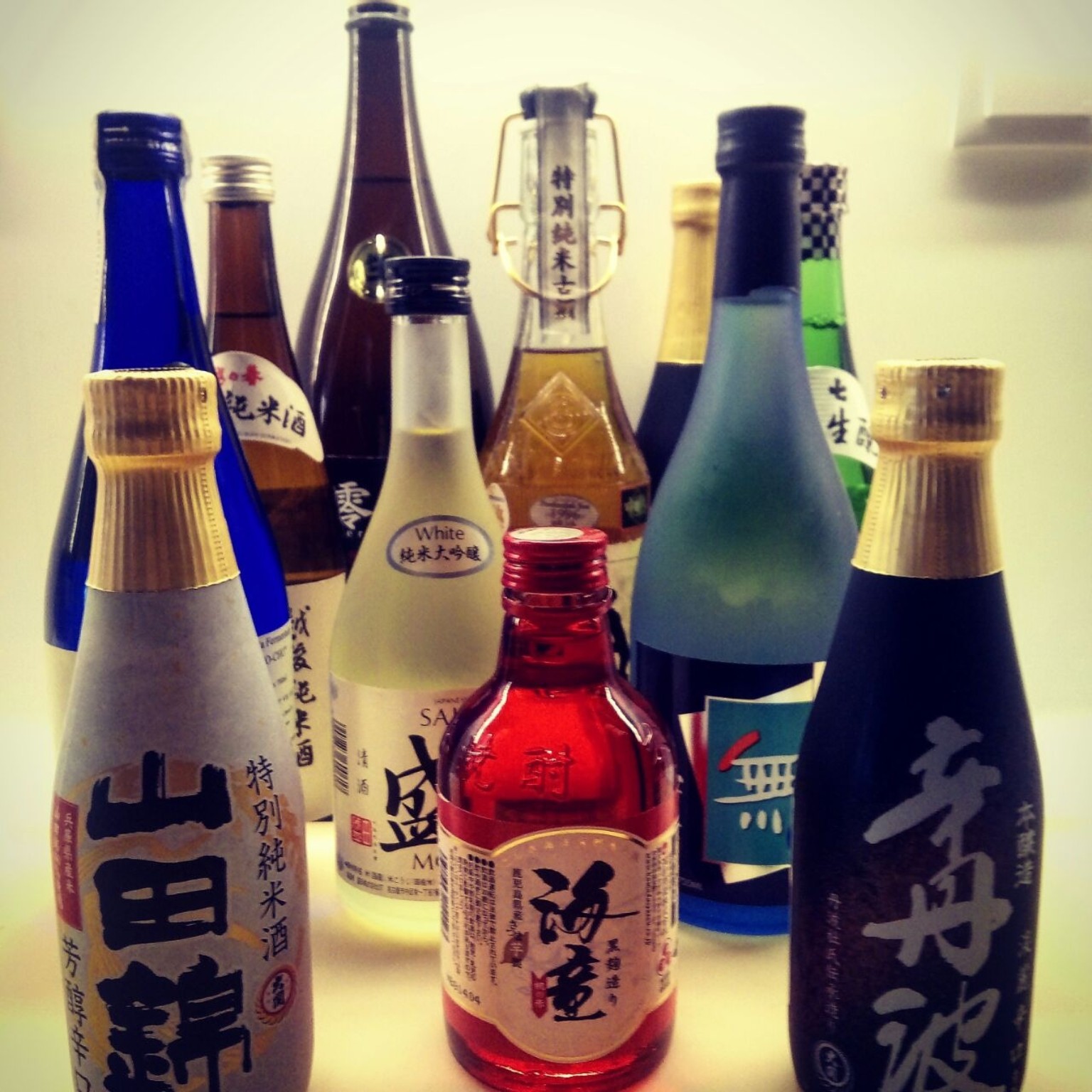 Seleção de sake