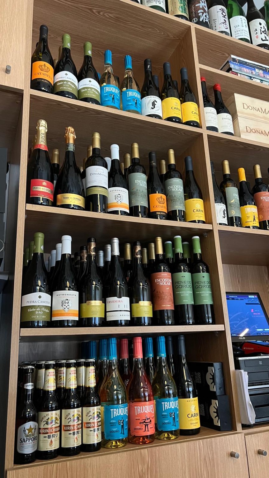 Seleção de vinhos